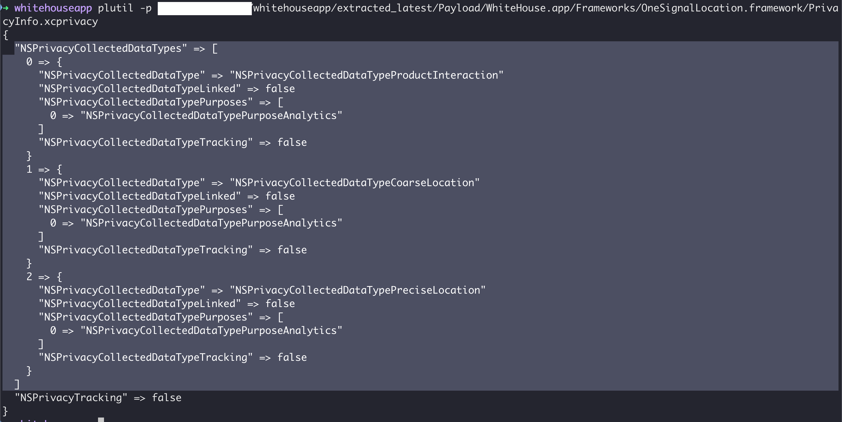 OneSignal Location Framework Privacy Manifest
